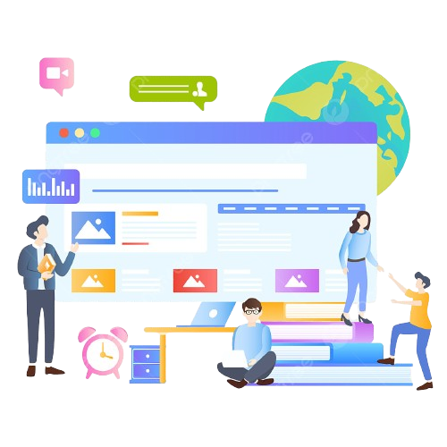 Social media campaign performance metrics on screen